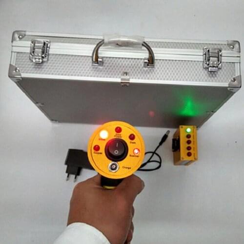 Handheld AKS 3D Diamond Gold Copper Metal Detector Long Range Metal Finder Rechargeable Battery Free Shipping