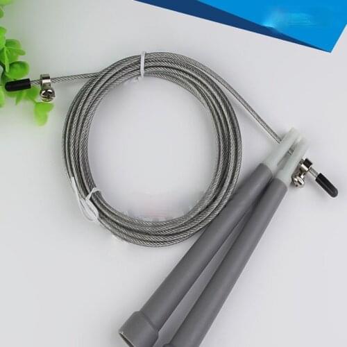 Jump Rope Skipping Rope Exercise Equipment Wire Jump Rope Battle Rope Workout Training Rope Aerobar Racing Wire Skipping Rope