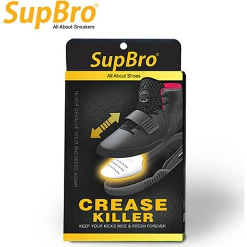 Supbro Shoe Crease Protector Anti Crease Washable Protector Bending Crack Toe Cap Support Shoe Stretcher Shoes Shield