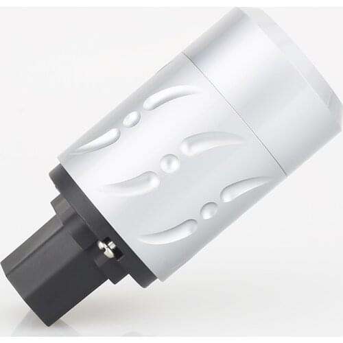 Viborg VF502R Rhodium plated Pure Copper IEC Connector Pure Copper 15A Power Connector Hi-Performance pure-copper IEC-AC Connect