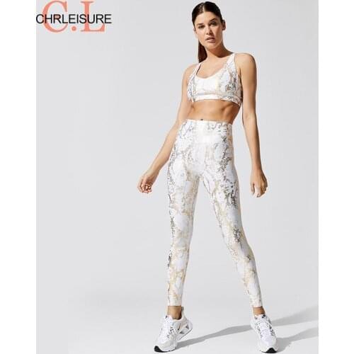 Snake Print Tracksuit Women 2 Pieces Set Sexy Beauty Back Woman Set Bra Sportwear Gym Summer Female Workout Set Sports Leggings