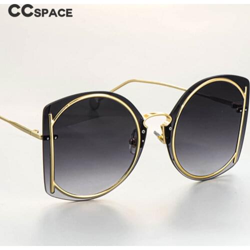 47048 Luxury Unique Style @ Sunglasses Men Women Fashion Shades UV400 Vintage Glasses
