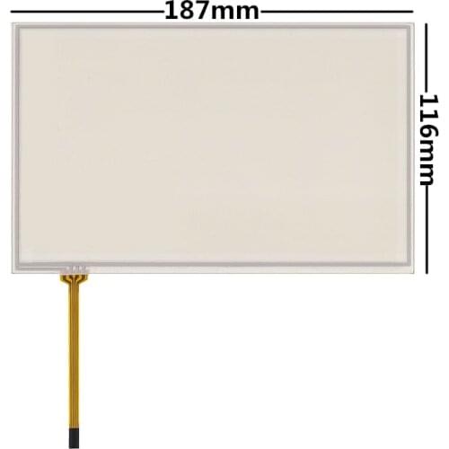 8 inch Resistance screen for Audi A6L A8 upgrade car DVD navigation Soft screen touch screen panel