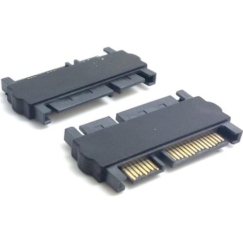 2.5" SATA 6Gb/s Male Port to Male Port Card 3.5" HDD M to M converter 22Pin Serial ATA 3.0 SSD Hard Drive data adapter