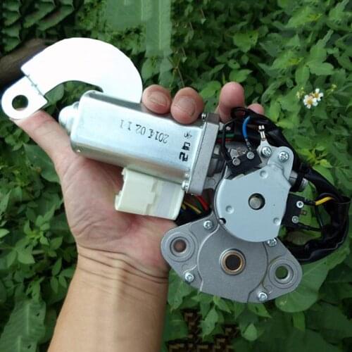 Auto parts geared motor DC12V 305RPM mute high torque gear motor car windscreen Lift motor accessories Compensated carbon brush