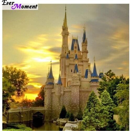 Crafts square diy diamond embroidery landscape 5D diamond cross stitch crystal decorative diy diamond painting ASF199