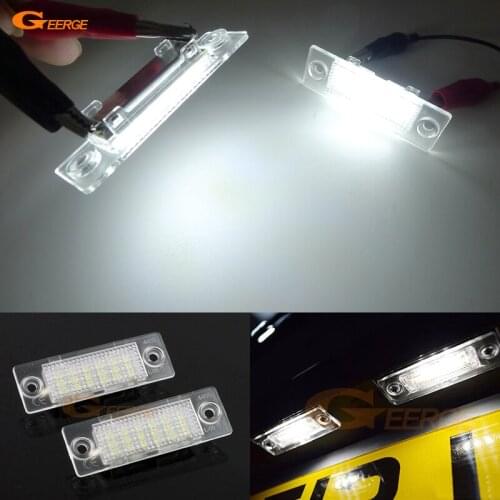 For Volkswagen VW Passat Cimousint B5.5 2001-2005 Excellent Ultra bright Smd Led License plate lamp light lamp No OBC error