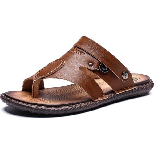 FLY SNHD Men's Leather Sandals