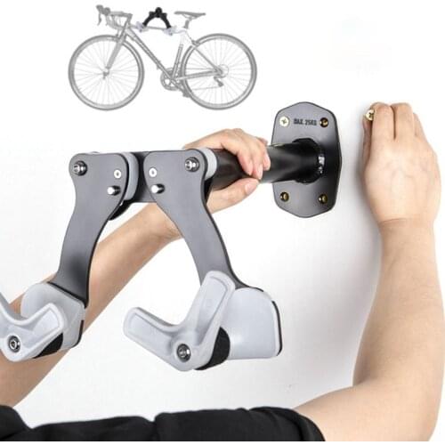Horizontal Bicycle Bike Wall Mount Hanger Bike Hook Holder Storage Rack Garage Organizer Utility Hooks Heavy Duty Garage Storage