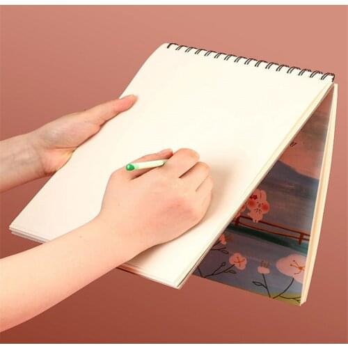 Art Book Kids Special Blank Drawing Paper A4 Sketchbook Painting Diary Artist Kids Sketch Book Notebook Office School Stationer