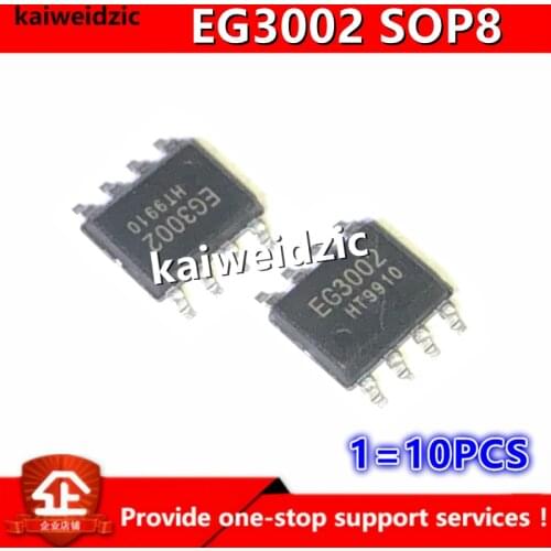Kaiweikdic New imported original Eg3002 SOP8 single channel power MOSFET Driver Chip withstand voltage 30V output current 1A