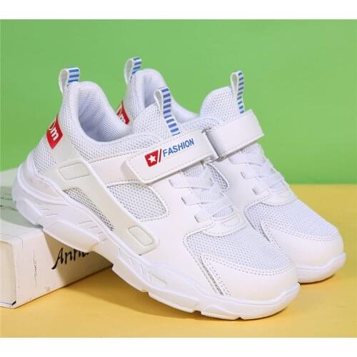 Classic Brand Young Girls Casual Sneakers Black Shoes for Teenage Boys Breathable Casual Children Boys School Shoes Size 28-40