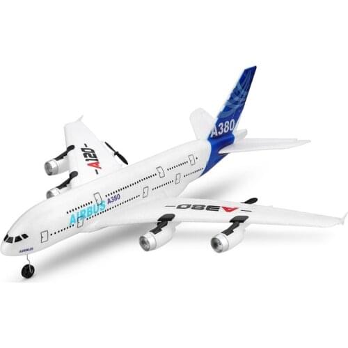 A120-A380 Airbus 2.4GHz 3CH RC Airplane Fixed Wing Drone Aeromodelling Remote Control Aircraft Six-axis Flight Toys