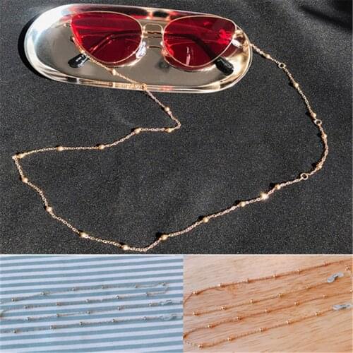 Fashion Shiny Eyeglass Cord Reading Glasses Eyewear Spectacles Chain Holder New