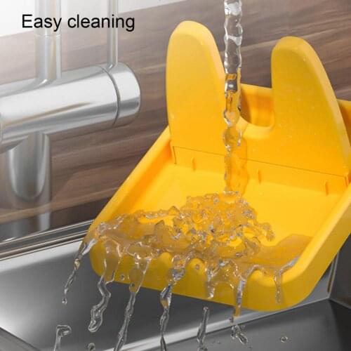 Collapsible Durable Cooking Spatula Pan Lid Holder PP Pot Lid Stand Multifunction for Cooking