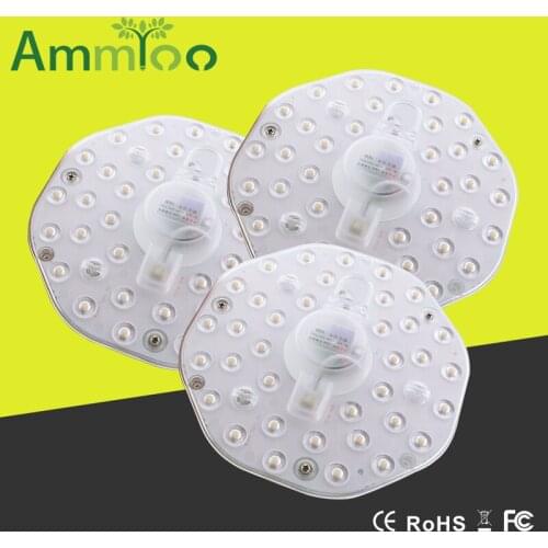 LED Ceiling Lamp Module AC220V 230V 240V 12W 18W 24W 2835 LED Light Replace Ceiling Lamp Lighting Source Convenient Installation