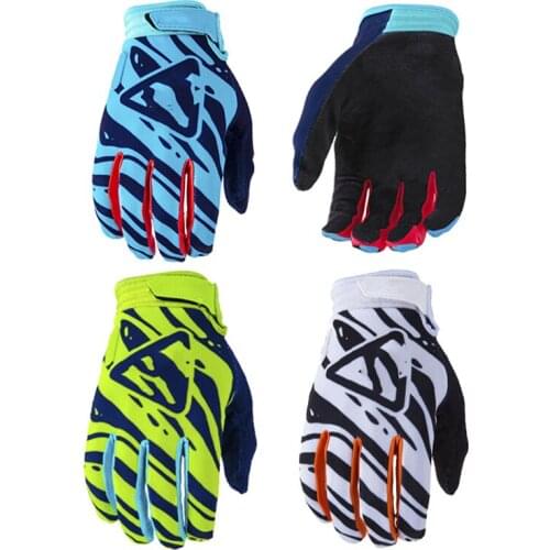 MTB BMX Dirt Bike Motorcycle Racing Gloves Fashion Bicycle Gloves Motocross Motorbike Riding Cycling Outdoor Sports Guantes Moto