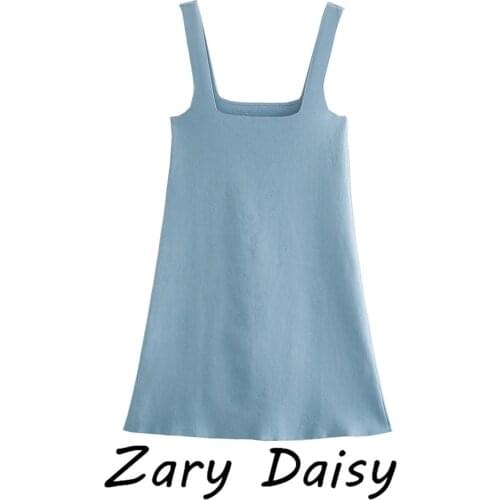 ZARY DAISYs new college style bib skirt female bottom skirt high waist slim black dress skirt