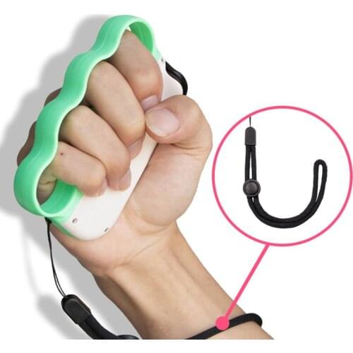 2021 New 1 Pair For Nintendo Switch NS Controller Hand Grips With Wrist Straps For Fitness Boxing Game Accessories