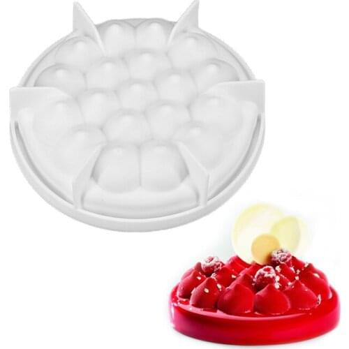 3D Silicone Cream Mold Baking Tools For Cakes Chocolate Brownie Mousse Bakeware decoration Accessories