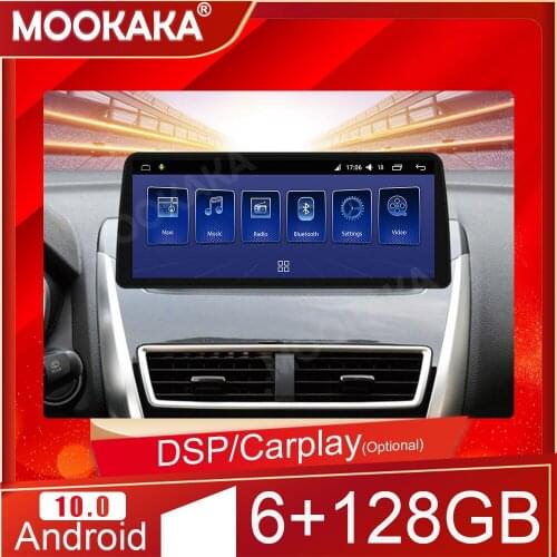 12.3 Inch 6+128GB Android 10 For Mitsubishi Song Car Multimedia Player Auto Stereo Tape Recorder Navigation Head Unit Carplay
