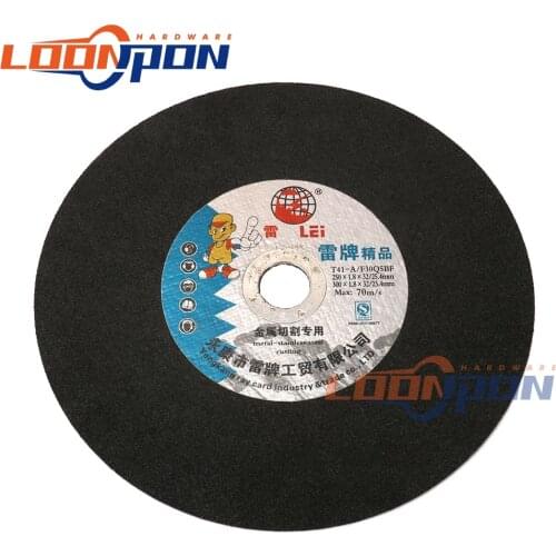 Resin Cutting Disc 250mm Steel Cutting Blade Cut Off Wheels for Metal Stainless Steel 1/5Pcs Black/Green Fiber Reinforced Resin