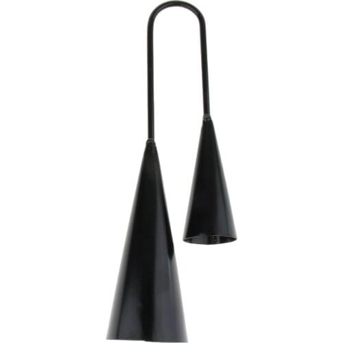 Double Cowbell Crow Sounder Percussion For Kids Children Musical Toy Gift