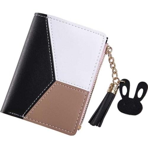 Women Wallets PU Leather Tassels Lady Purses Short Girls Coin Purse Woman Wallet Cards ID Holder Female Moneybags Clips Pocket