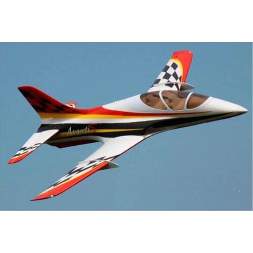 Freewing RC Airplane Avanti S 80mm EDF Jet KIT with Servos