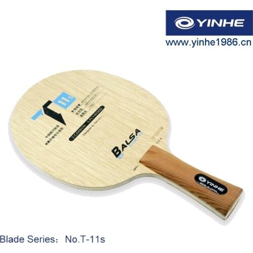 Yinhe Galaxy T-11+ (T 11+, T11+) Balsa Carbon table tenis blade/ ping pong blade Sent COVER CASE Free Shipping