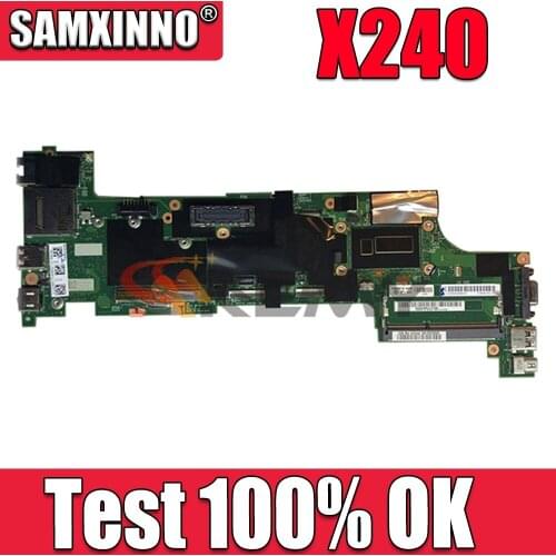 Akemy FRU 04X3858 For lenovo thinkpad X240 laptop motherboard DDR3L Mainboard