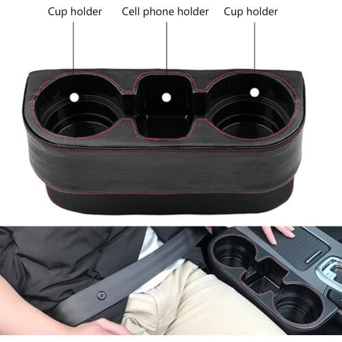Multi-Function Car Cup Holder Auto Seat Gap Water Cup Drink Bottle Can Phone Keys Organizer Car Accessories