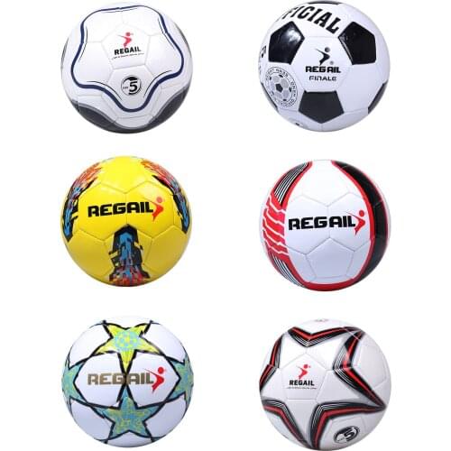 No. 5 PU Leather Football Training Football Youth Practice Football Machine Stitched Football Used In Parks And Beaches