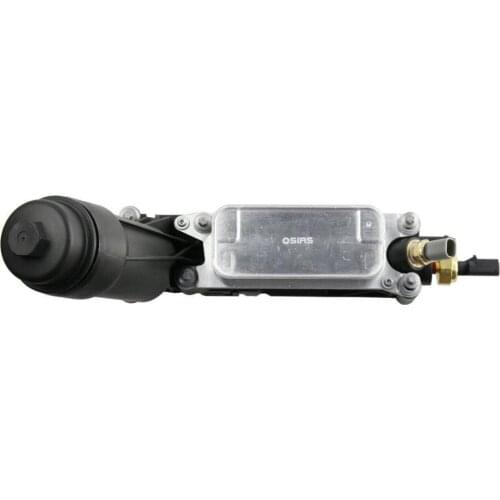 New FOR 2011-2013 Jeep Dodge Chrysler 3.6L V6 Engine Oil Cooler Filter Housing 5184294AE W/ 2 Sensors OSIAS