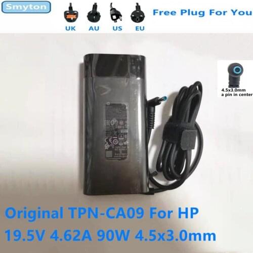 Genuine 90W AC Adapter For Hp 937532-850 TPN-CA09 19.5V 4.62A Power Supply Spectre X360 Series 937520-002 Laptop Charger