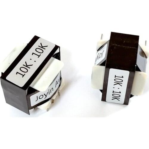 R3 10K: 10K permalloy audio transformer, single-ended to balanced input signal isolation of front stage input. 20 ~ 80KHz -0.2dB