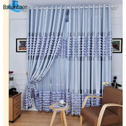 Curtains New Woven Home Arrival Special Offer Hospital Cafe Living Room Rose Curtain For Bedroom Children Treatments Blinds