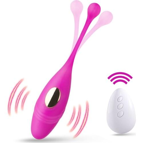 Tightening Ben Wa Kegel Balls Exerciser Wireless Remote Vibrating Egg Bead Ball Training USB Rechargeable Sex Toys for Women