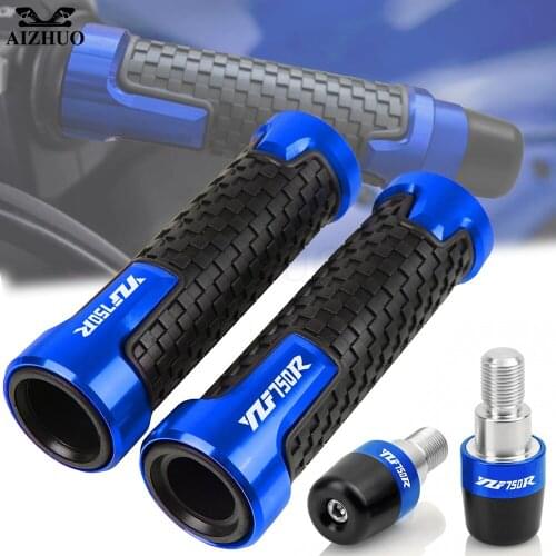 YZF750R Logo Motorcycle Handlebar Grip Ends Balance Weight Cups FOR YAMAHA YZF750 YZF 750 R SP 1993-1998 Handle Bar Plugs Grip