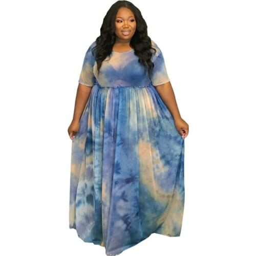 2021 New Arrival Famous Brand Women Dress Camouflage Square Collar Lagre Size