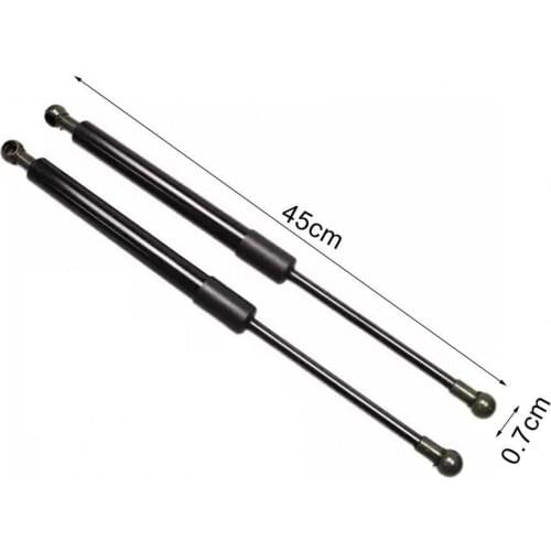 1 Pair Lift Support Slim Anti-deform Carbon Steel Front Hood Gas Lid Support for Toyota Prius C NHP10 Aqua2011-2017