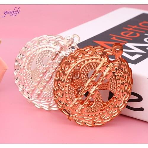 10pcs NewYear Fashion Metal Alloy Dollar sign Christmas Charm Decor Set Xmas Pendant Drop Ornaments Hanging Christmas Decoration