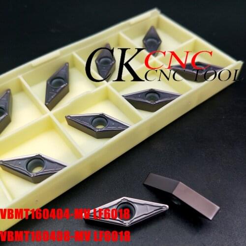 35 degree CNC sharp turning insert VBMT160404-MV LF6018 VBMT160408-MV LF6018 VBMT331 VBMT332 carbide insert for stainless steel