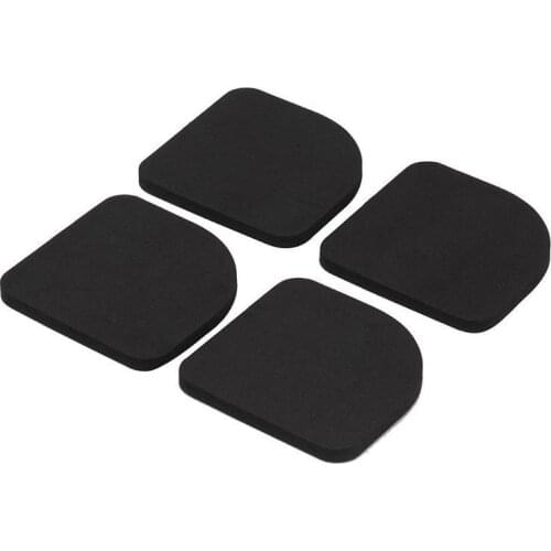 4pcs/Bag Washing Machine Pad Mute Shockproof Foot Mats Furniture Refrigerator Mat Anti-Slip Mat Shock Resistance Protectors Pad