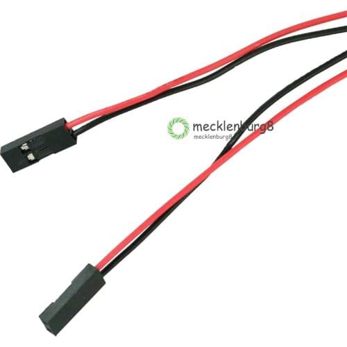 5 pieces. 2Pin 70cm Cable Set-Female Jumper Wires for Arduino 3D Printers Reprap