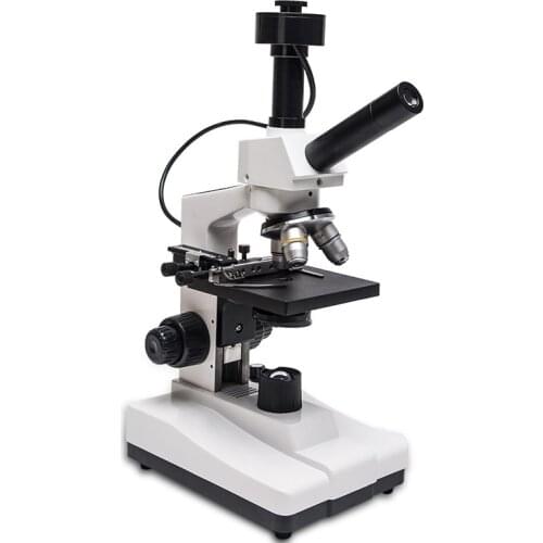 Professional Blood Cells HD Digital Binocular Sperm Biological Lab Microscope Digital Camera WF10X Electronic Eyepiece 220V