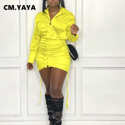 Женские рубашки с рюшами CM.YAYA China At AliExpress