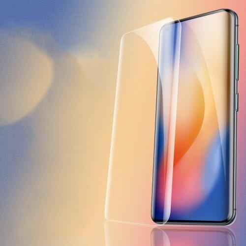 For VIVO X50 Pro Nex 3 3S IQOO5 Pro UV Screen Protector Full Cover Tempered Glass For VIVO X50 Pro X50Pro Nex3 Protective Film