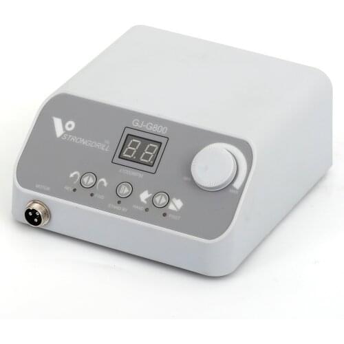 Hot free delivery Powerful drill 50000 RPM brushless nail micromotor GJ-G800 brushless mobile micromotor