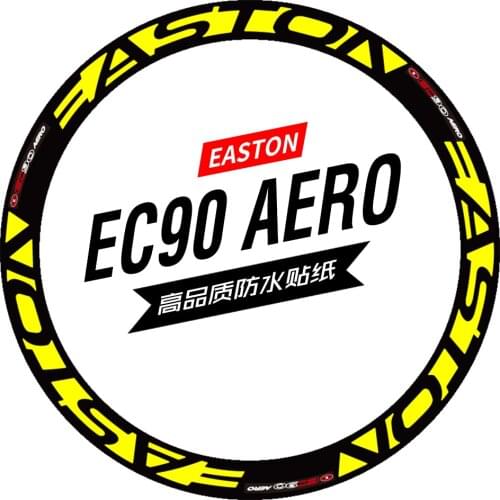 EASTON EC90 AERO 55 Wheel Set Sticker Road Bike Carbon Knife Ring Wheel Bicycle Sticker Easton 50
